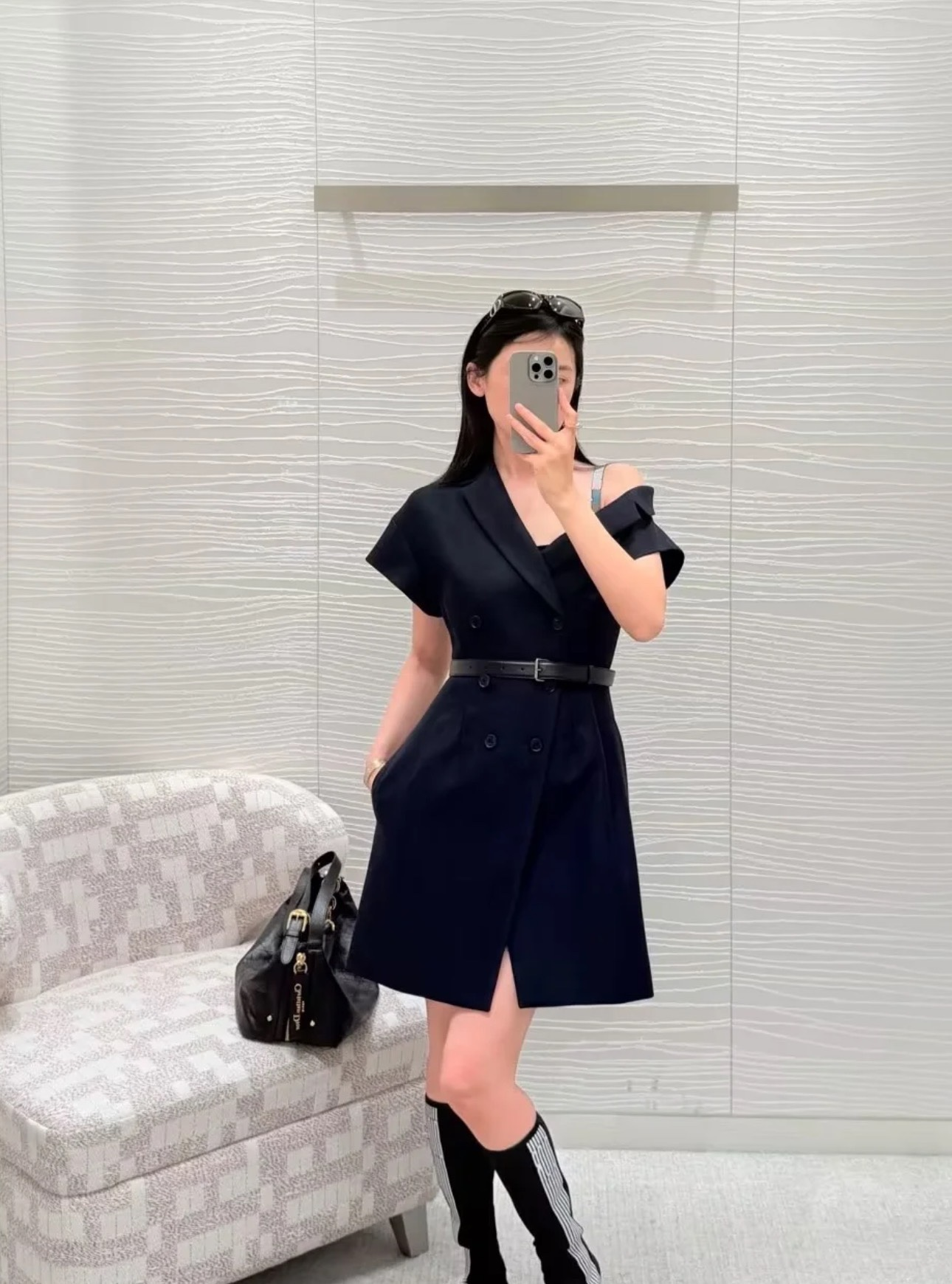 womens casual suits business Vogue Paris 2025 Fashion Week Show Customized Fashion Tailored clothing M51