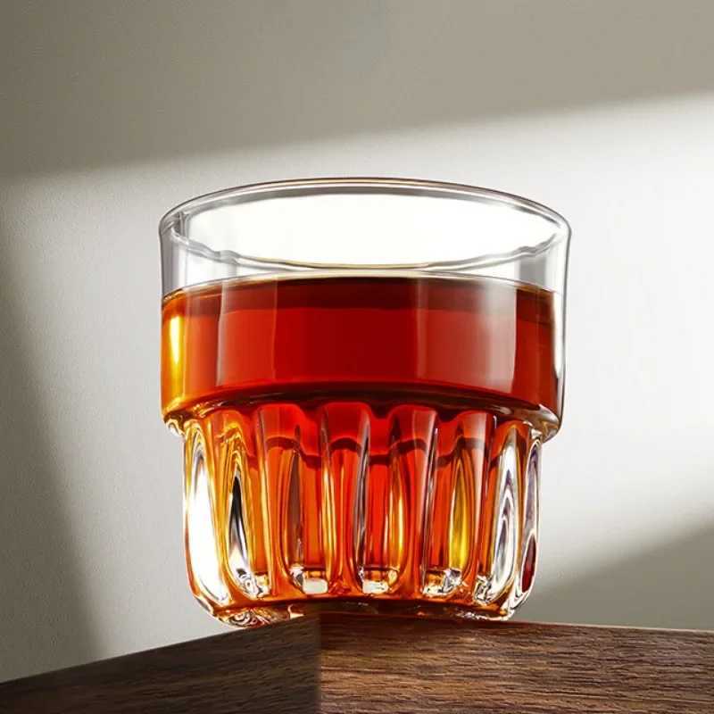 155ml/250ml/316ml Coffee Glass Transparent Cups Crystal Glass Wholesale Milk Cup Juice Cup Tea Cup Commemorative Cups Glasses Y251125