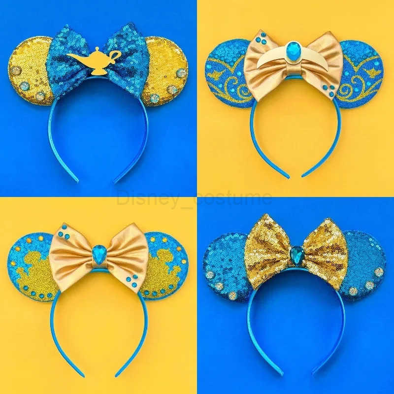 Disney Alices Adventures in Wonderland Disney Ears Cheshire Cat Head with Female Mad Hatter Hair Girl Shining Bow Hair Accessories Childrens Christmas