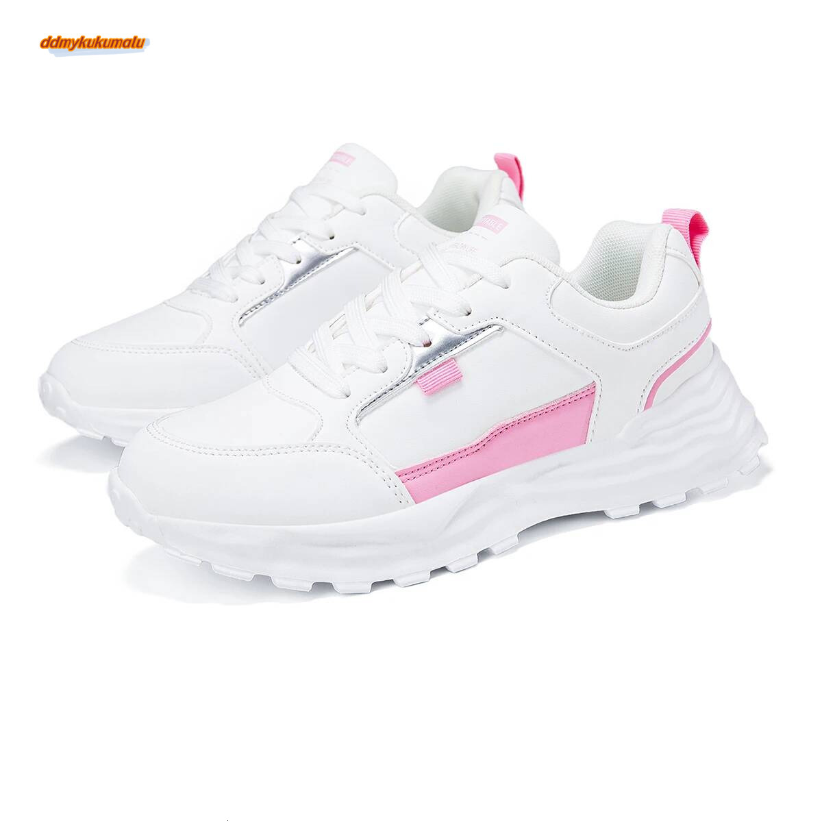 Sneakers Women Lace Up Flats Ladies Outdoor Running Walking Shoes Comfortable Breathable Female Footwear Big size zapatos mujer ddmykukumalu