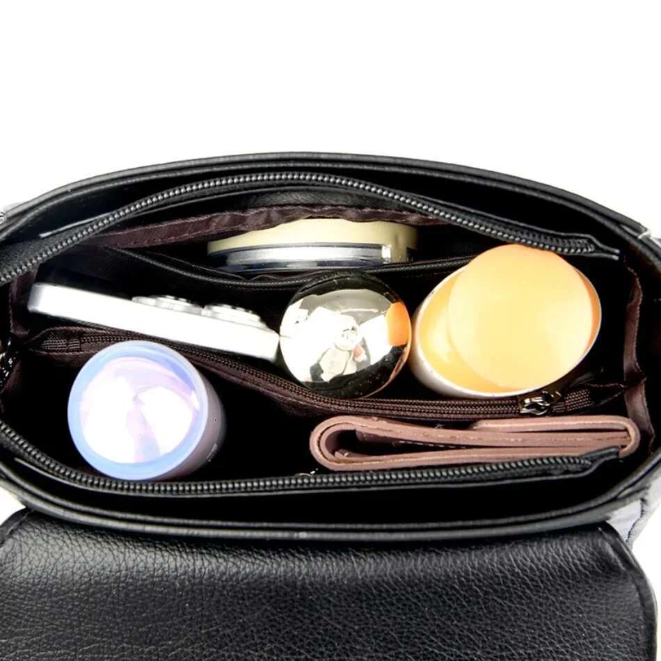Authentic High Quality Soft Leather New Designer Fashion Casual Women's Shoulder Bag Handbag Crossbody Bags for Women2024