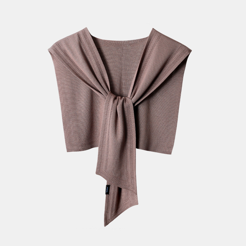 K509 New 2025 fashion spring and summer knitted purple small shawl female outerwear air-conditioned room jacket shoulder style office