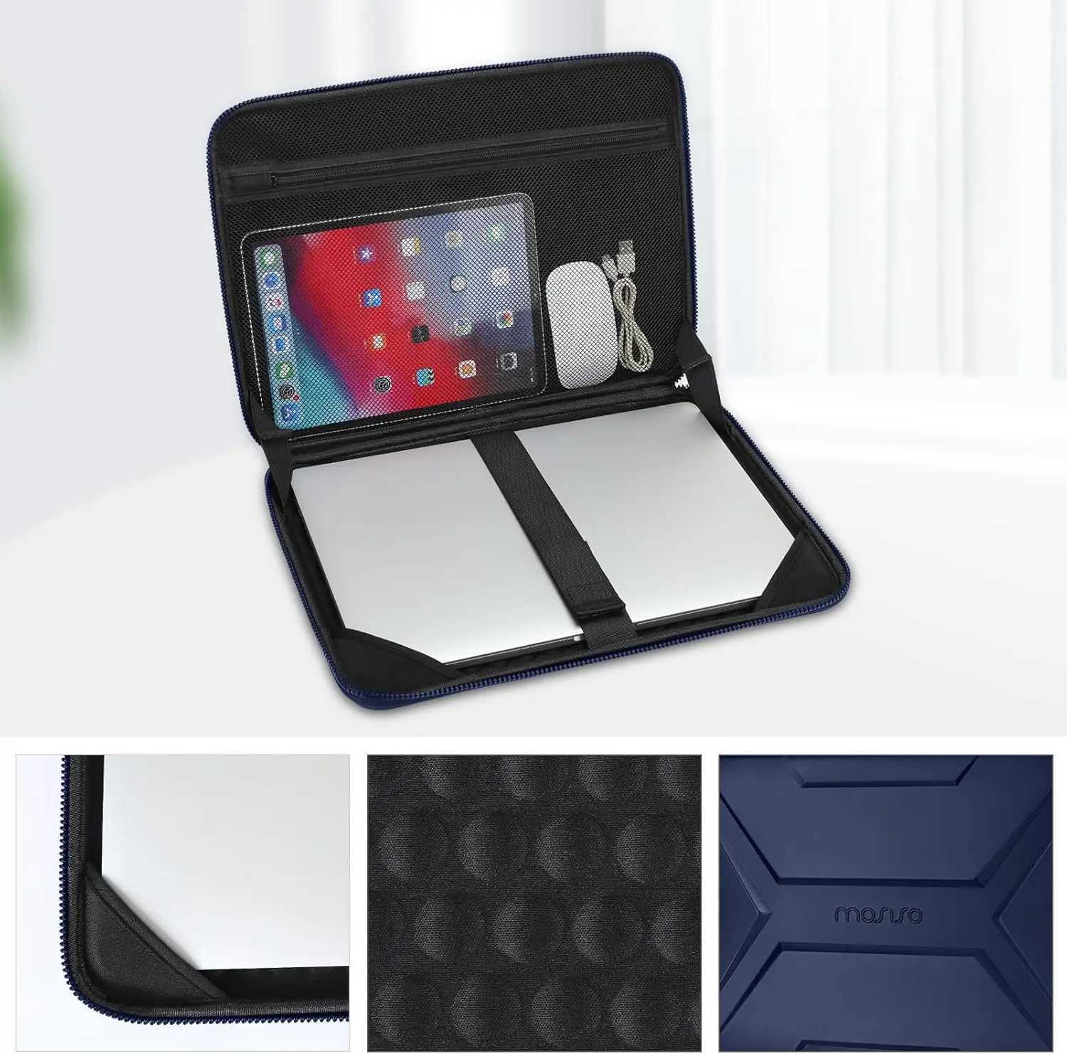 Waterproof Laptop Bag for Macbook Air Pro 13 14 15 16 inch M1 M2 M3 HP Dell Lenovo Asus Notebook Briefcase Sleeve Case CoverT251125