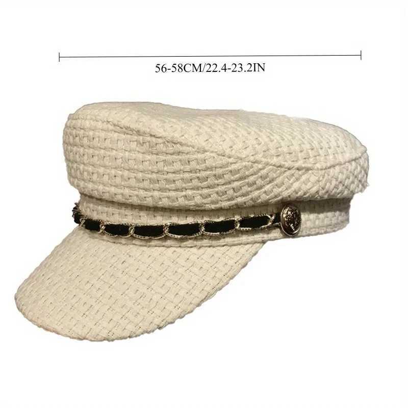 British Style Beret Hat for Women Vintage Octagonal Flat Cap Autumn Winter Warm Fashion Newsboy Painter Caps Daily Casual J251125