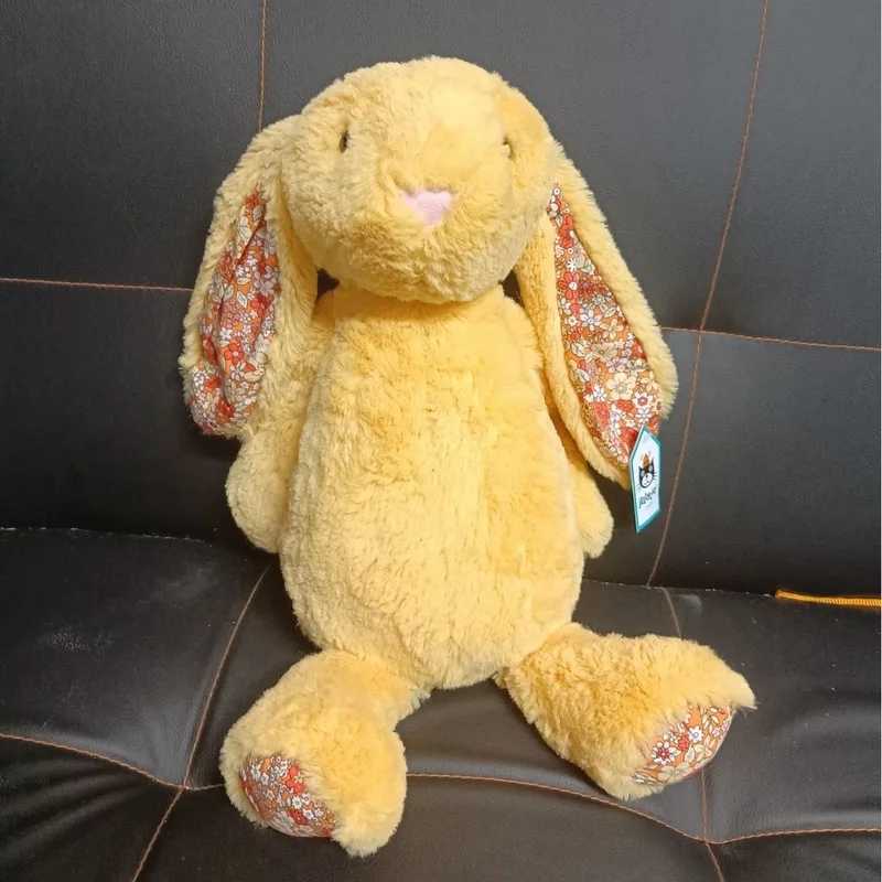 Stuffed 30cm Monet Plush Doll 25th Anniversary New Shy Blue Oil Painting Rabbit Decoration Cat Dog Toy Pet Gift Y250425 Y260128