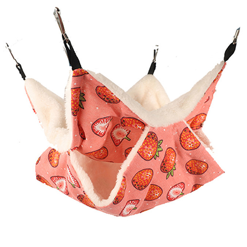Small Animal Cage Accessories Hammock Guinea Pig Hamster Bed Small Pet Toy Ferret Rat Beds Chinchilla Nest Bunny Sugar Glider Squirrel