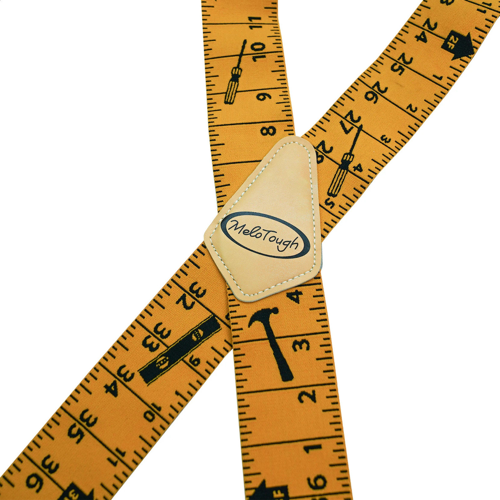 Mens Suspenders 2 Wide Adjustable and Elastic Braces X Shape with Very Strong Clips - Heavy Duty tape measure suspenders formen 250425
