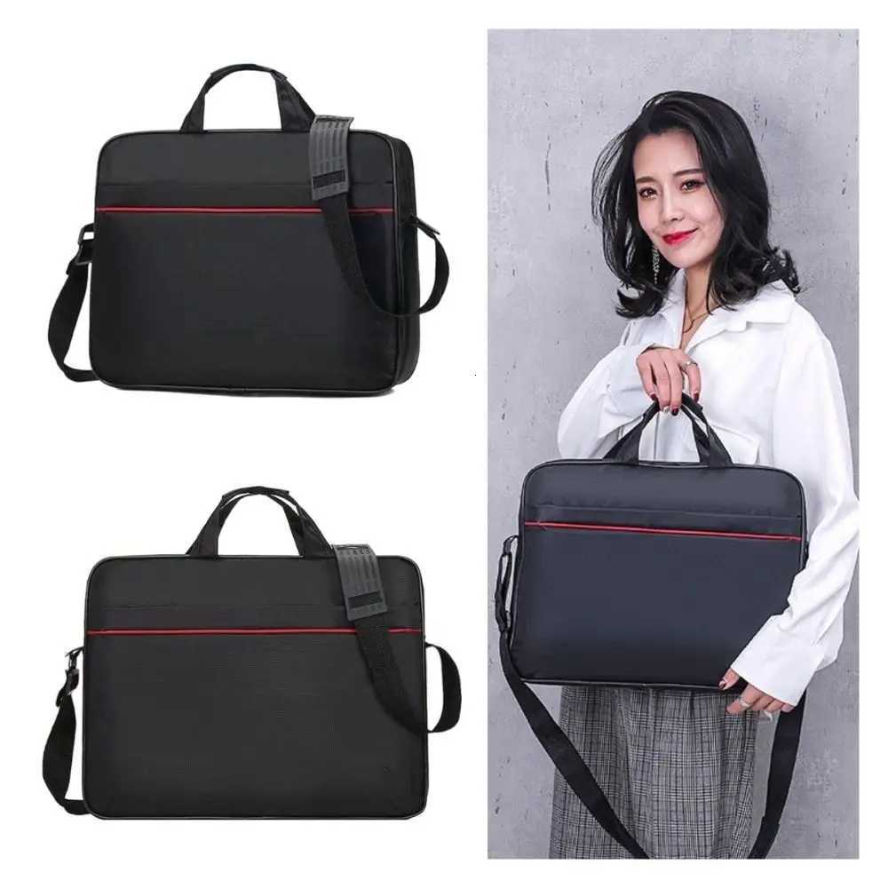 File Folder Bag Crossbody Briefcases Document Handbag Business Briefcases Large Capacity Thicken Laptop Handbag Office WorkT251125