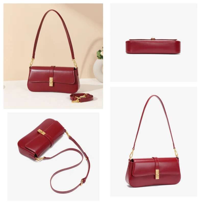 Designer Bag 2025 Fashion New Arrival Shoulder Bag With Luxurious Lock Buckle Commuting And Evening Party Handbags For Women Luxury Bag