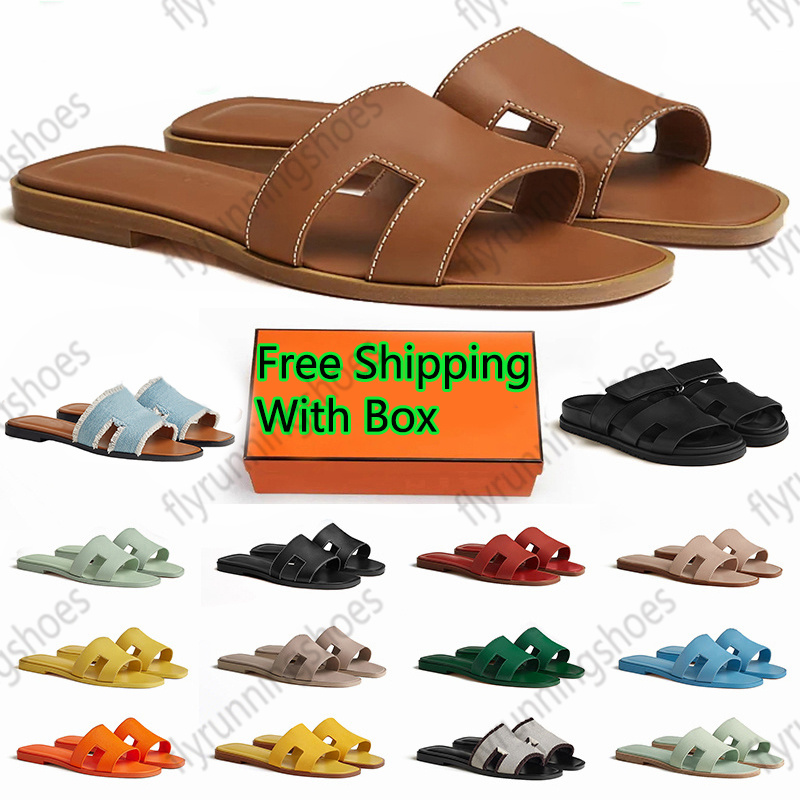 free shipping with box designer chypre sandals men women slippers claquette mens stylish slides black white brown sliders summer slipper outdoor sandales shoes