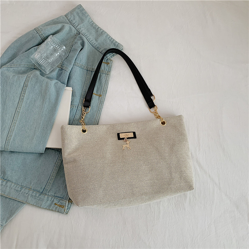 New Free Delivery Designer Shoes By 2025 Leisure Large Capacity Women's 2024 New Versatile Nylon Commuting Class Shoulder Minimalist Tote Bag