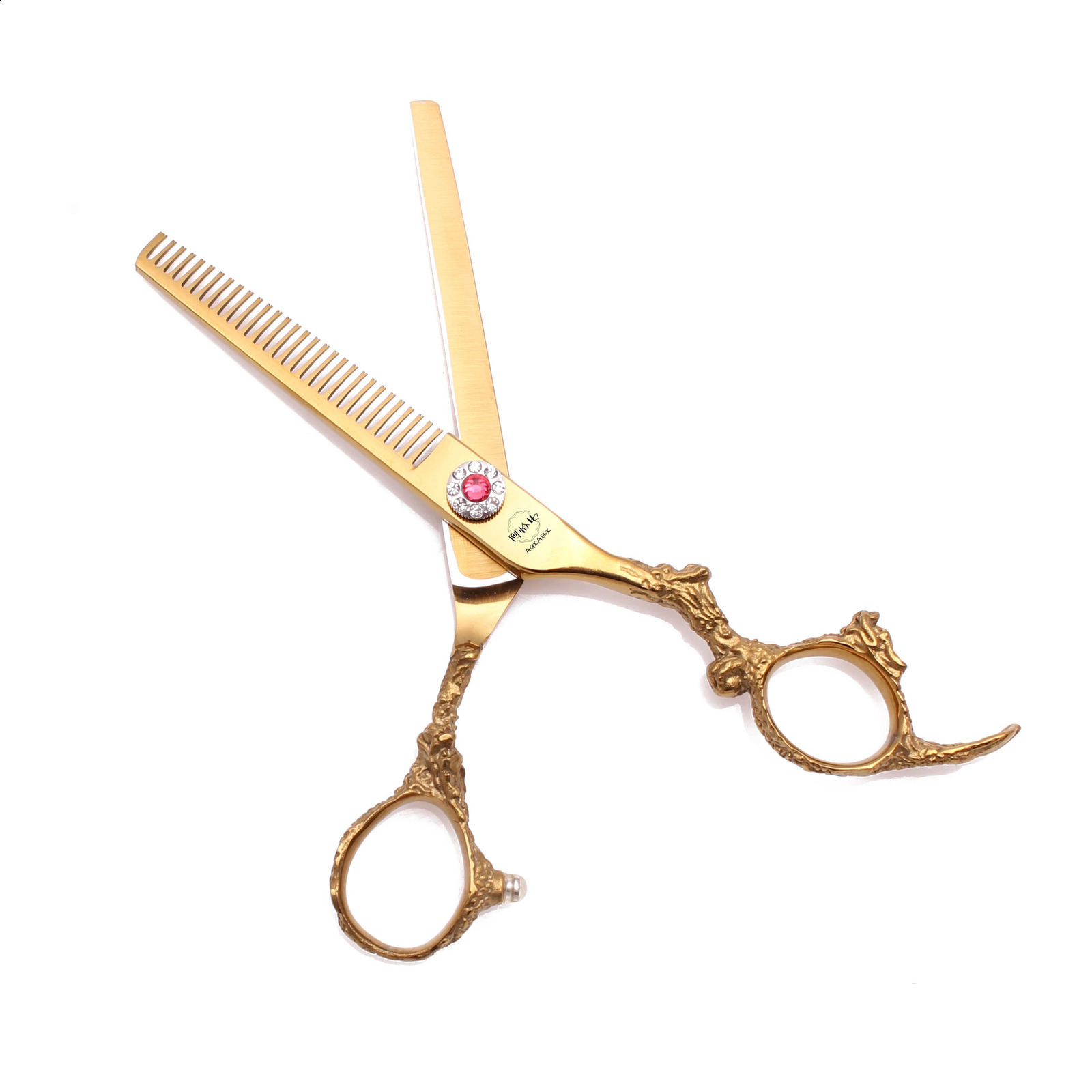 6.0 Professional Hair Scissors 440C Japan Steel Cutting Shears Hairdressing Thinning Salon Barber Home Drop A9005 250424