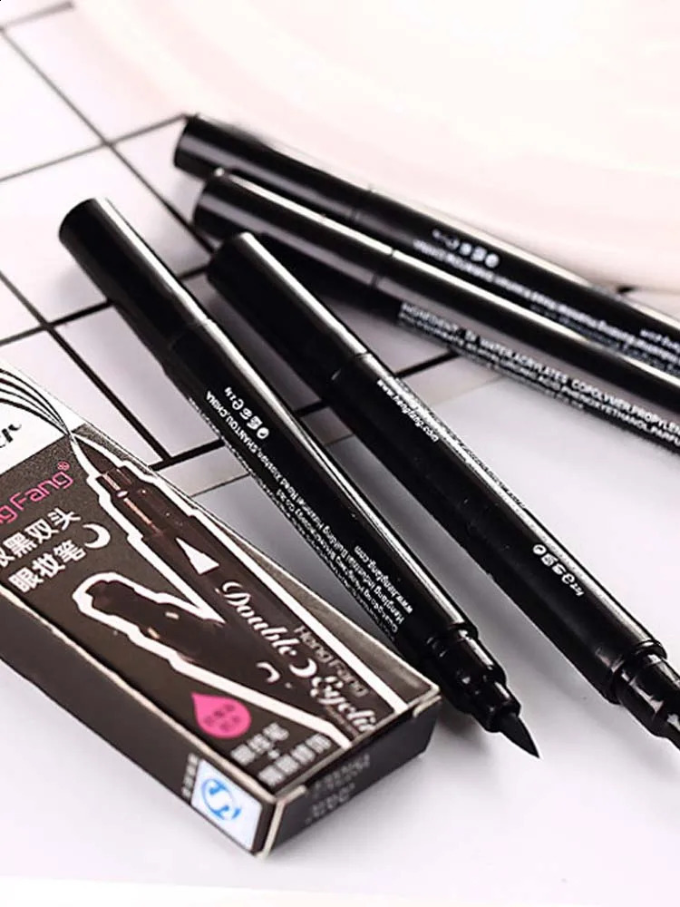 Eyeliner seal double head waterproof eye makeup star pen decal eyeliner liquid tattoo 250418