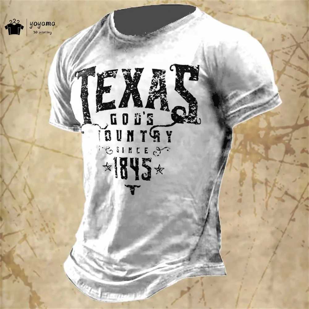 Retro mens T-shirt 3D printed short sleeved T-shirt summer O-neck casual street fashion T-shirt retro mens casual clothing W250425