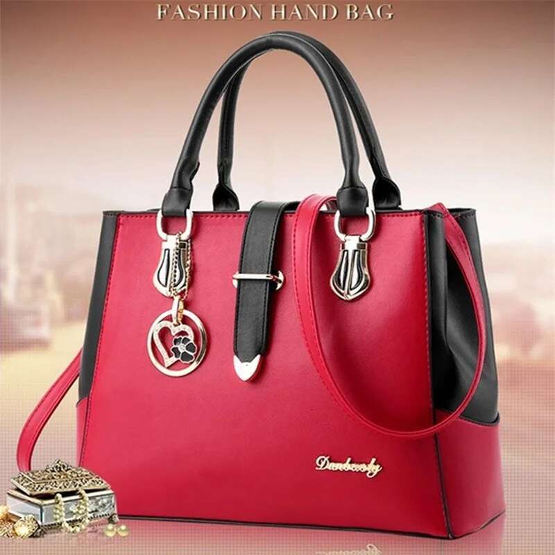 Handbags For Shoulder Casual Leather Messenger Bag Women Bags 2024 High Quality All-Match Large Capacity Handbag
