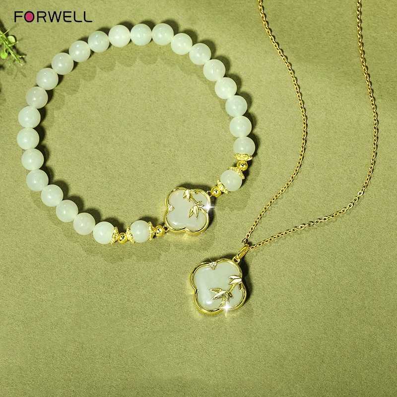 FORWELL New f Jade Bracelet for Women Bracelet Elegant Simple High-grade Luxury Quality Jewelry Holiday Gifts J251125