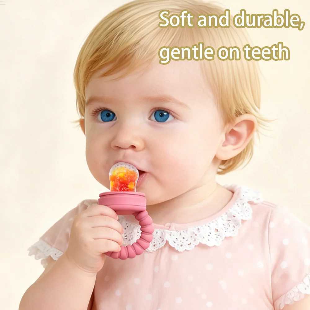 Baby Food Processor Teether Anti-Sucking Molar Toy for Teething Mood Relief G251125