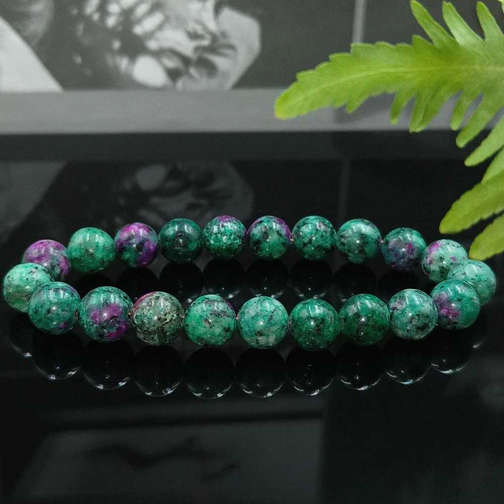 8MM Natural Epidote Zoisite Stone Bead Bracelet Homme Quartz Lava Tiger Eye Bracelet Made of Natural Stone Jewelry for Women J251125