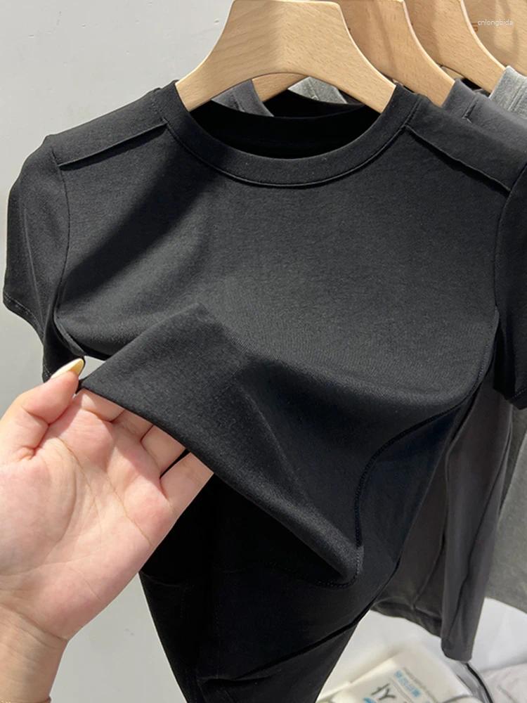 Women's T Shirts Summer White T-shirt Cotton Female Short-sleeved Student Versatile Loose Half-sleeve Harajuku Top Trend