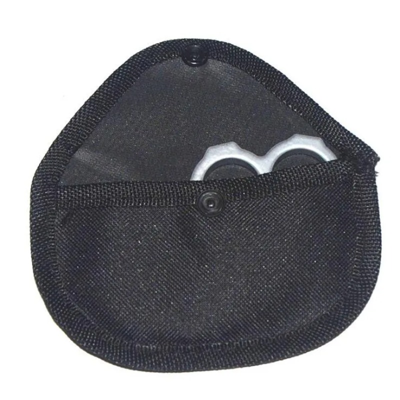 Strong Brass Knuckle Dusters Nylon Bag Self Defense Personal Security Outdoor Self-defense Pendant Pocket EDC Tool Cover Free Shipping