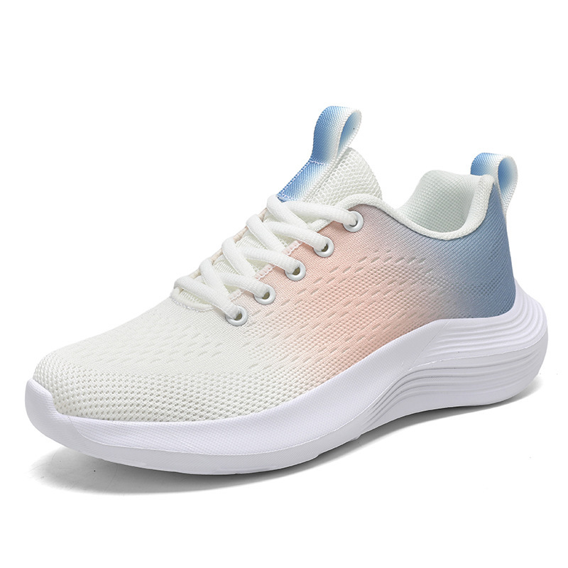 Lightweight Soft Women S Versatile Summer Casual Sports Women Breathable Fly Woven Running Thick Soled Height Increasing Shoes For Children Ddmysaturn