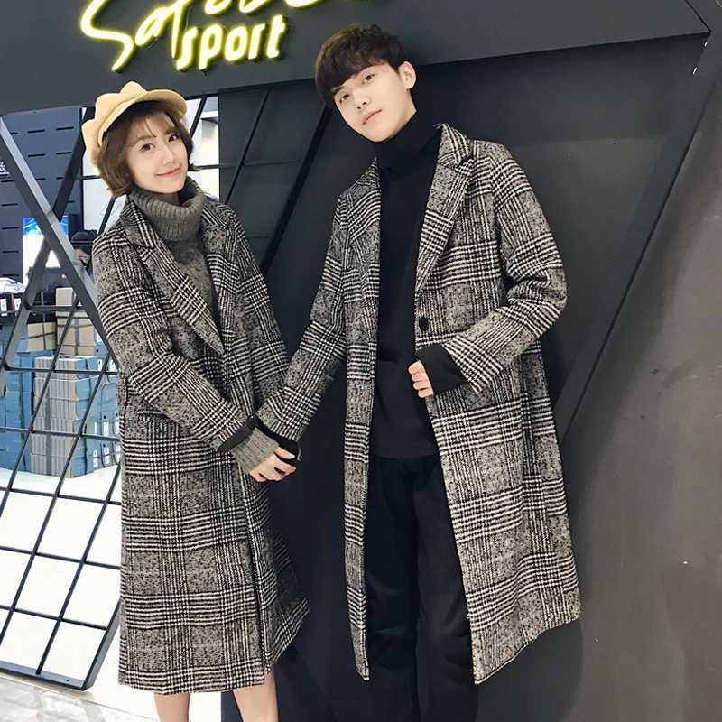 Couple outfits Winter quilted caot unisex Lightw Luxurious Working Cold Proof Overcoat Mens Mid Length Warm Woolen TrenchT251125