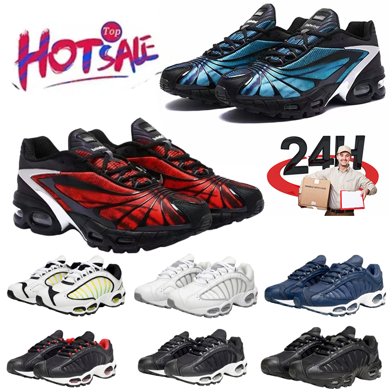 Running Shoes Tailwind 5 V Men Sneaker Skepta Bloody Chrome Deep Bright Blue Chaos White Black Gold Mens Outdoor Trainers Sports Sneakers 40-45 with box
