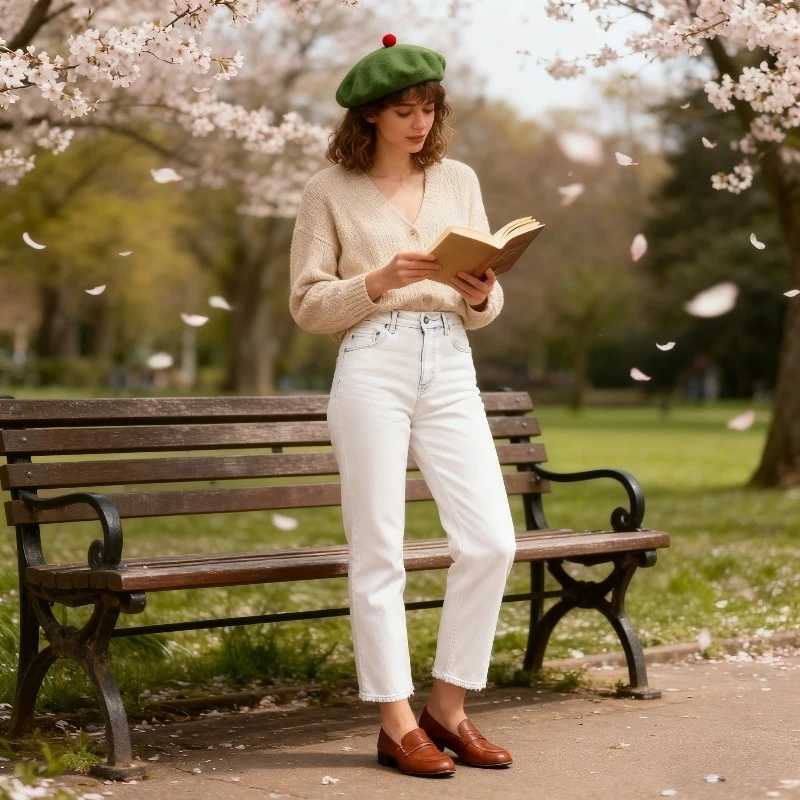 1pc Women French Classic Solid Color Beret Capfleece-lined Warmth Leisure Fashion Beanie Hat Suitable for Party Wear Halloween J251125