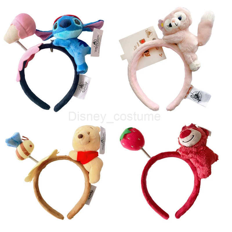 Disney Stevie Ears Hair Band Dumbo Head Band Cute Cartoon Doll Stuffed Hair Band Headpiece Hair Ring Hair Accessories X250425