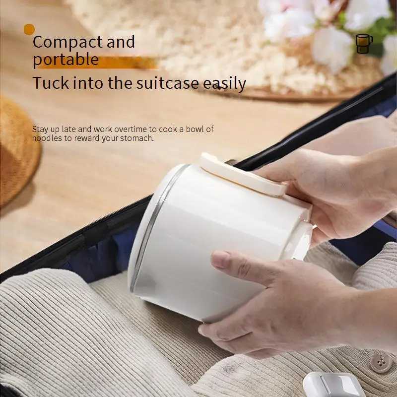 Folding Kettle Travel Portable Kettle Stainless Steel Electric Water Cup Mini C251125