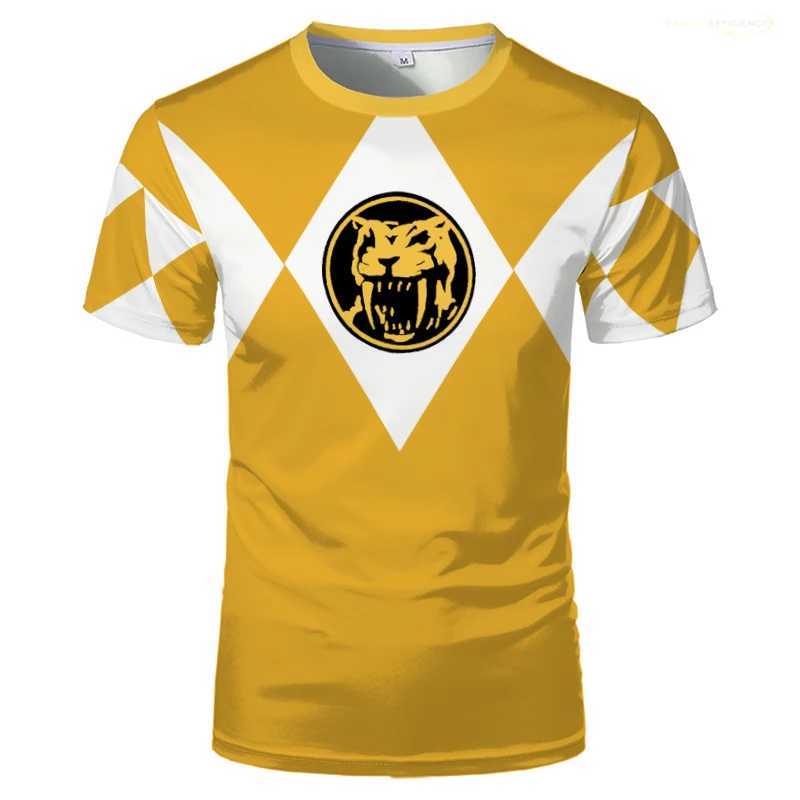 2024 New Mens and Womens Fashion Animation 3D Printed T-shirt High Quality Fashion Clothing Casual Extra Large Short Sleeve Top W250425