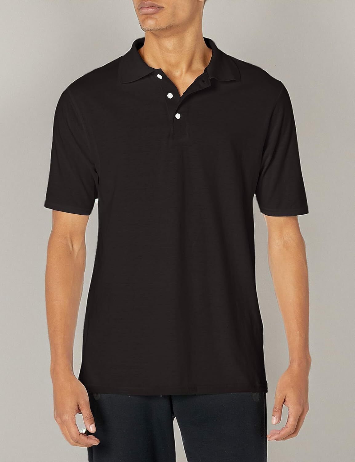 Mens Polo shirt Men's Short Sleeve X-Temp Performance Casual tops summer clothes Short sleeve