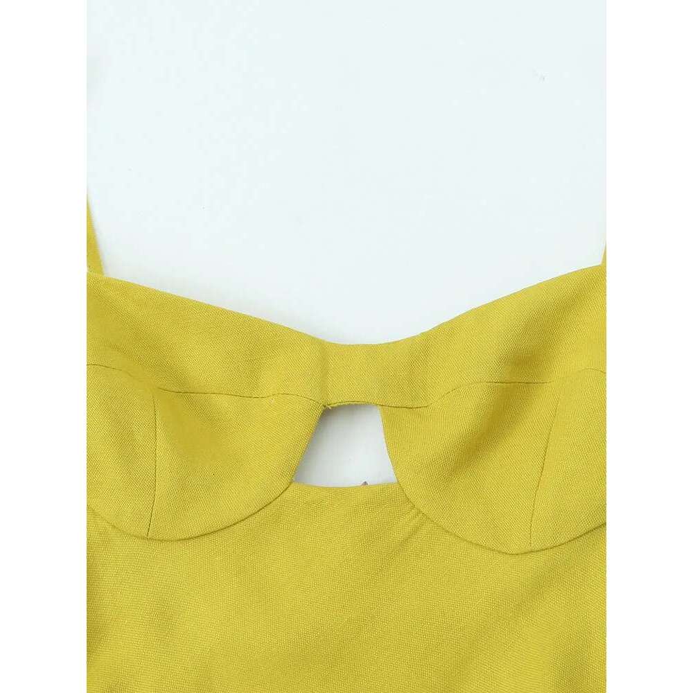 Designer Clothes New Women's Clothing European And American Style Fashion Sexy Slim Slimming Simple Hollow Suspender Dress