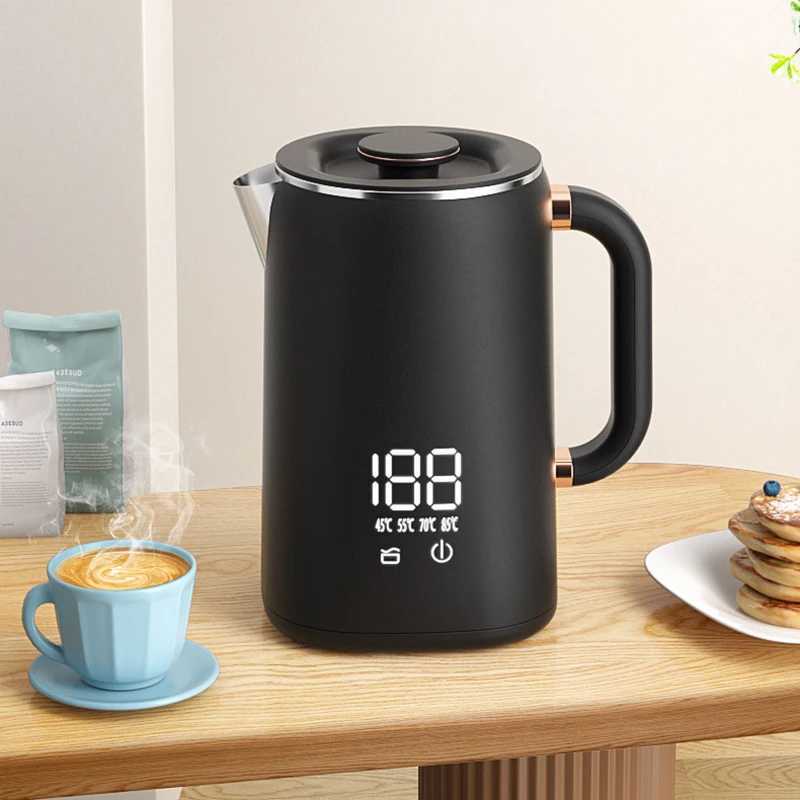 17L Electric Kettle Large Capacity Thermostatic Kettle Automatic Heat Preservation Teapot 304 Stainless Steel Liner Health Pot C251125