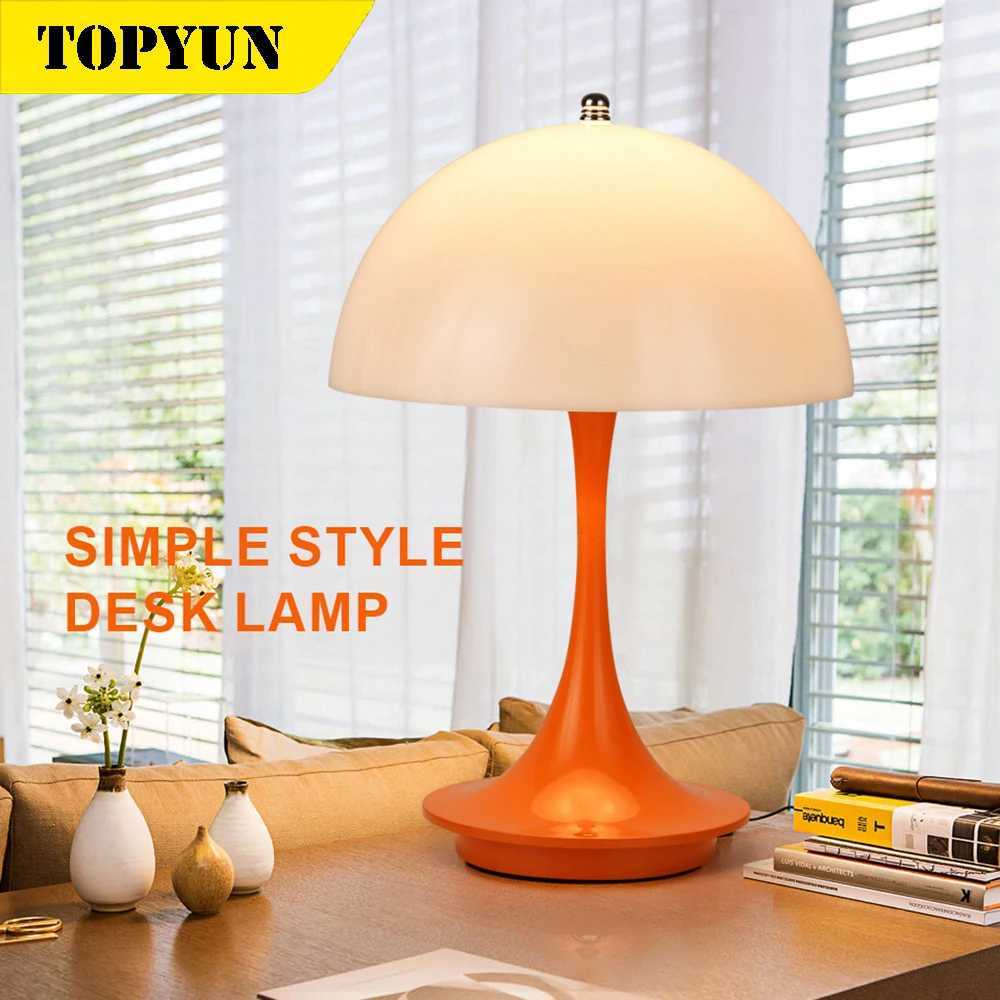 Small flower bud table lamp portable USB LED mushroom bedroom bedside lamp room decoration night light C251125