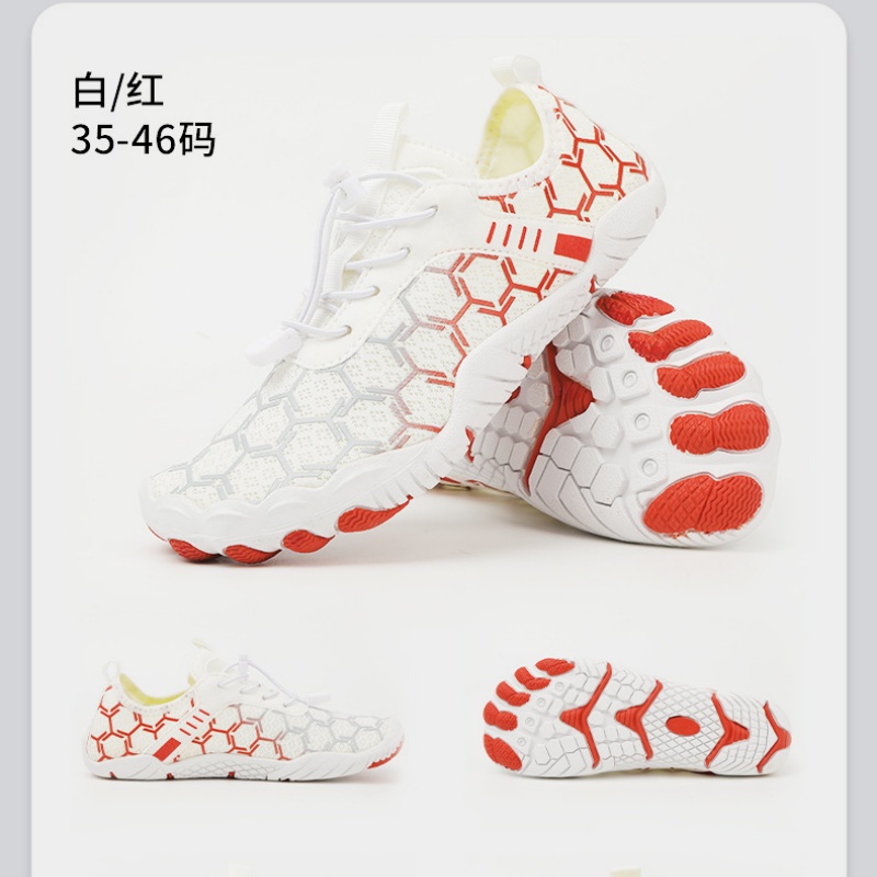2025 free shipping outdoor hiking shoes anti slip cycling shoes mesh soft sole breathable hiking shoes men women leisure shoes black pink gray sizes 3