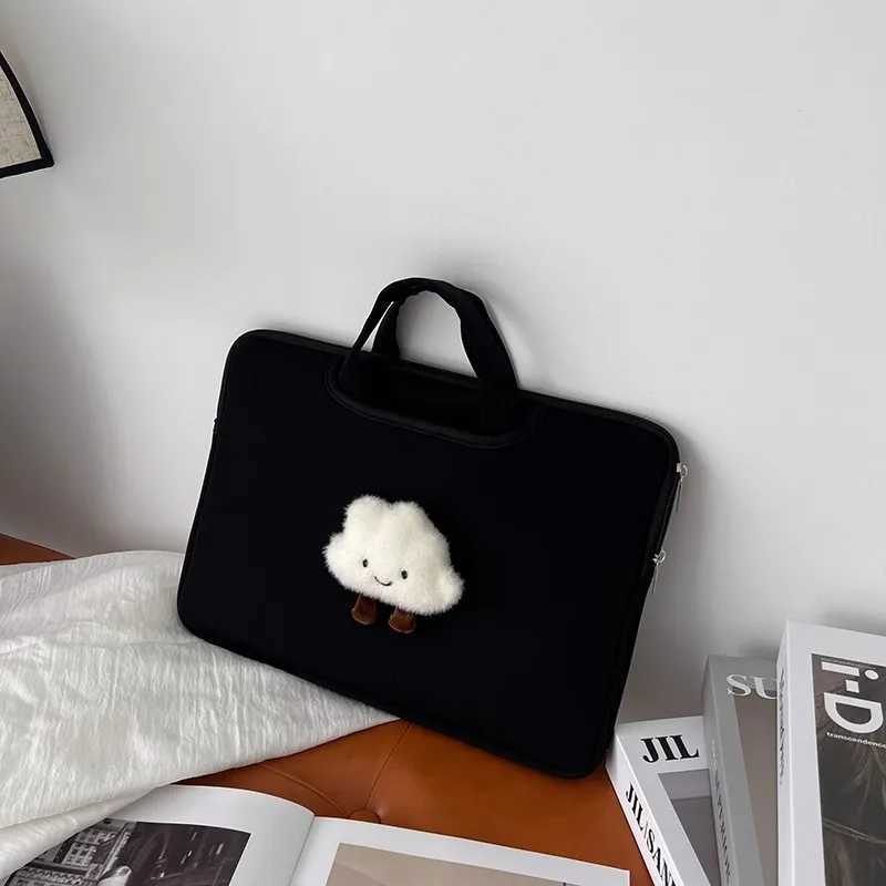Cute Laptop Handbag For MacBook Air133 136 Pro14 15 16 HP ASUS Xiaomi Samsung156 Ipad97-11 129 Inch Tablet PouchT251125