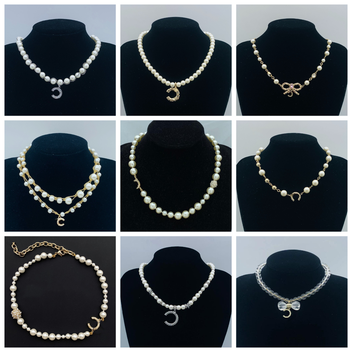 Necklace Designer Necklace Letter Pendant Womens Wedding Jewelry Accessories Luxury Gift Pearl Necklace