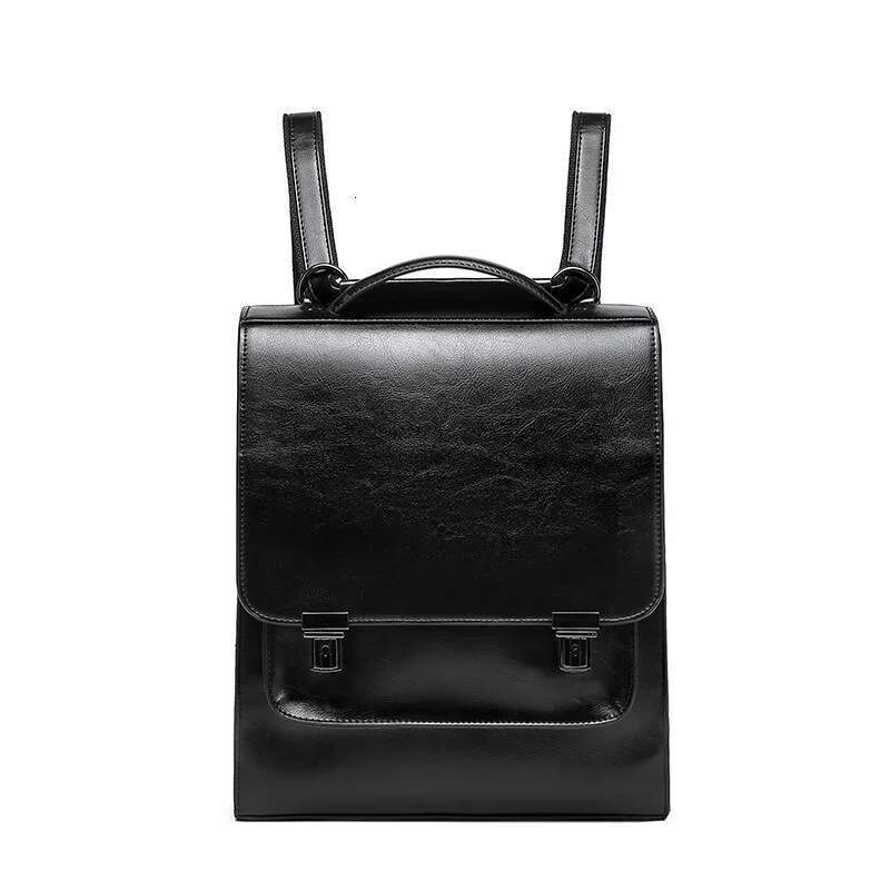 Designer bag 2024 new women's retro preppy handbag Fashion schoolbag multi-functional waterproof shoulder bag casual all-in-one backpack