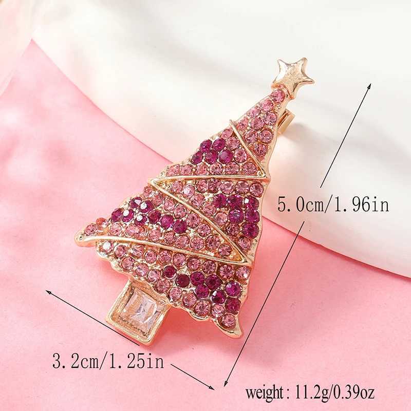 Christmas tree brooch ring trend personalized sweater coat creative pin accessories high-end and versatile atmospheric corsa J251125