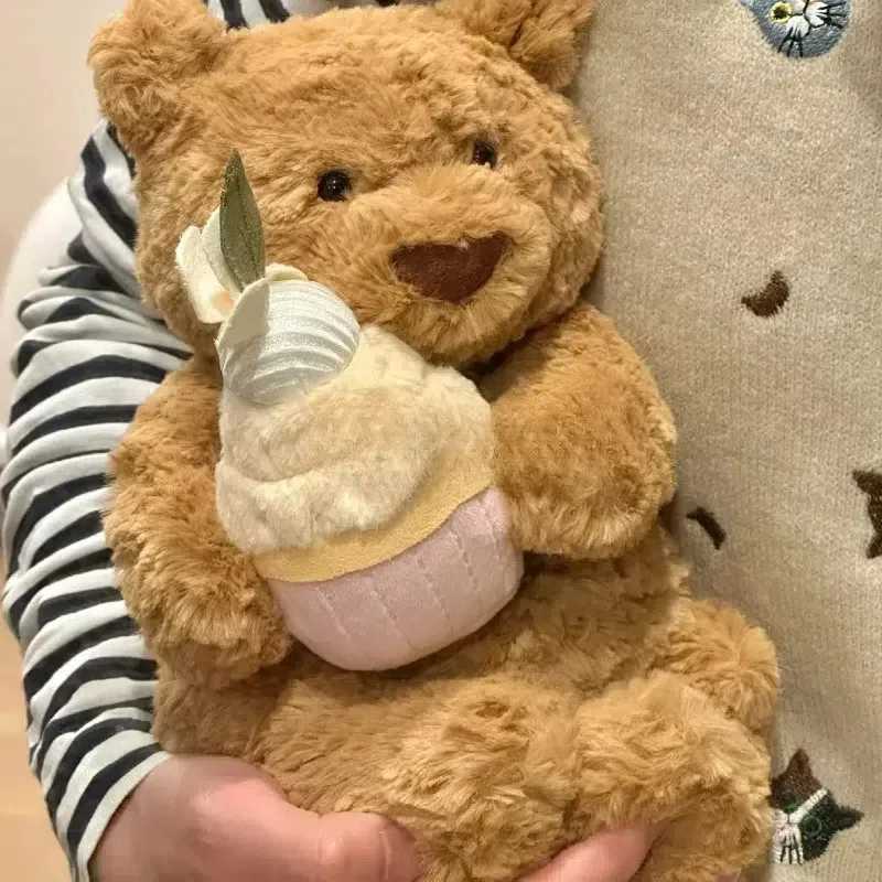 Stuffed 28cm Hug Ce Bartholew Plush Doll With Cat And Dog Interactive Toy Cute Teddy Bear Pet Holiday Gift Y250425 Y260128