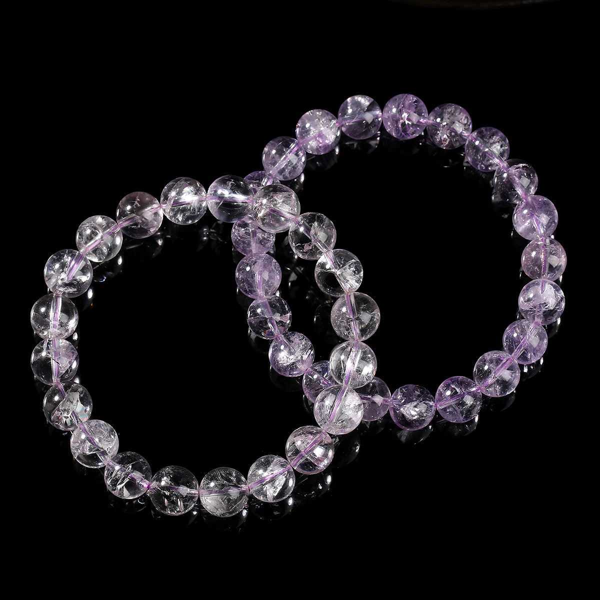 JD Natural Astrist Amethyst Bead Strand Bracelets Women Luxury Crystal Reiki Healing Energy Stretch Bracelet Female Party Gifts J251125