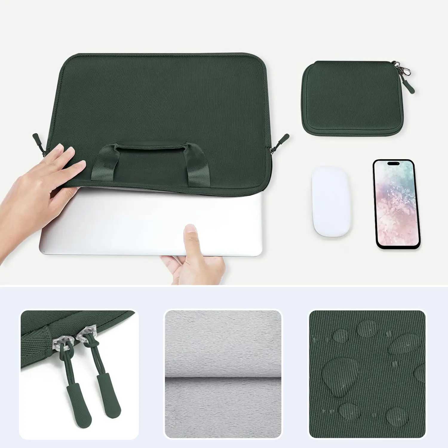 Laptop Sleeve Bag for 2025 Macbook Air 13 15 Pro 14 16 M5 M4 M3 M2 M1 11 12 142 16 inch Mac Dell HP Lenovo Notebook Cover CaseT251125