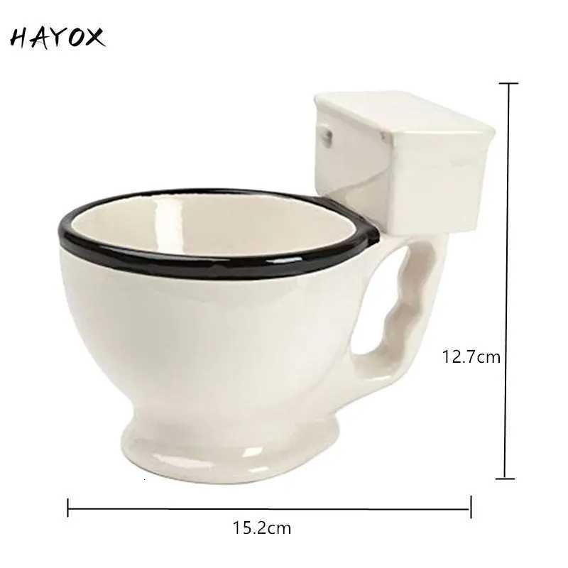 Creative and Quirky Ceramic Mugs Novelty Toilet Ceramic Mug with Handle 300ml Coffee Tea Milk Ice Cream Cup Funny for Gift Toile Y251125