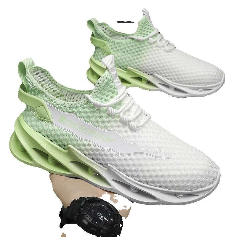 Breathable Large Mesh Women Men Upper For Sports And Leisure Small Whiteboard Shoes Versatile Forrest Trendy Shoes Ddmysaturn