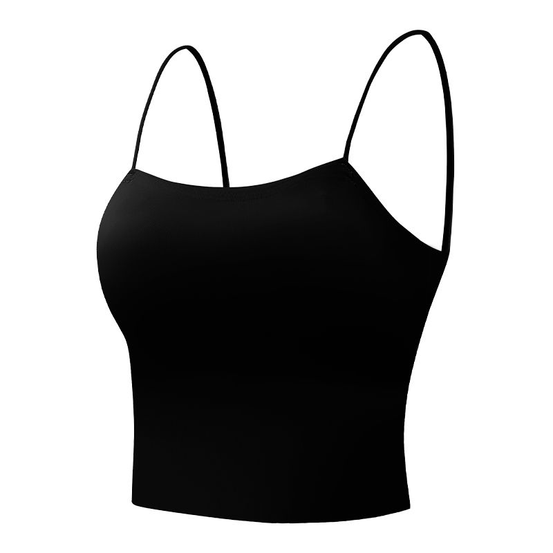 Fashionable Tube Top Innerwear Vest for Ladies: Adjustable Slingshot Style Without Metal Rings