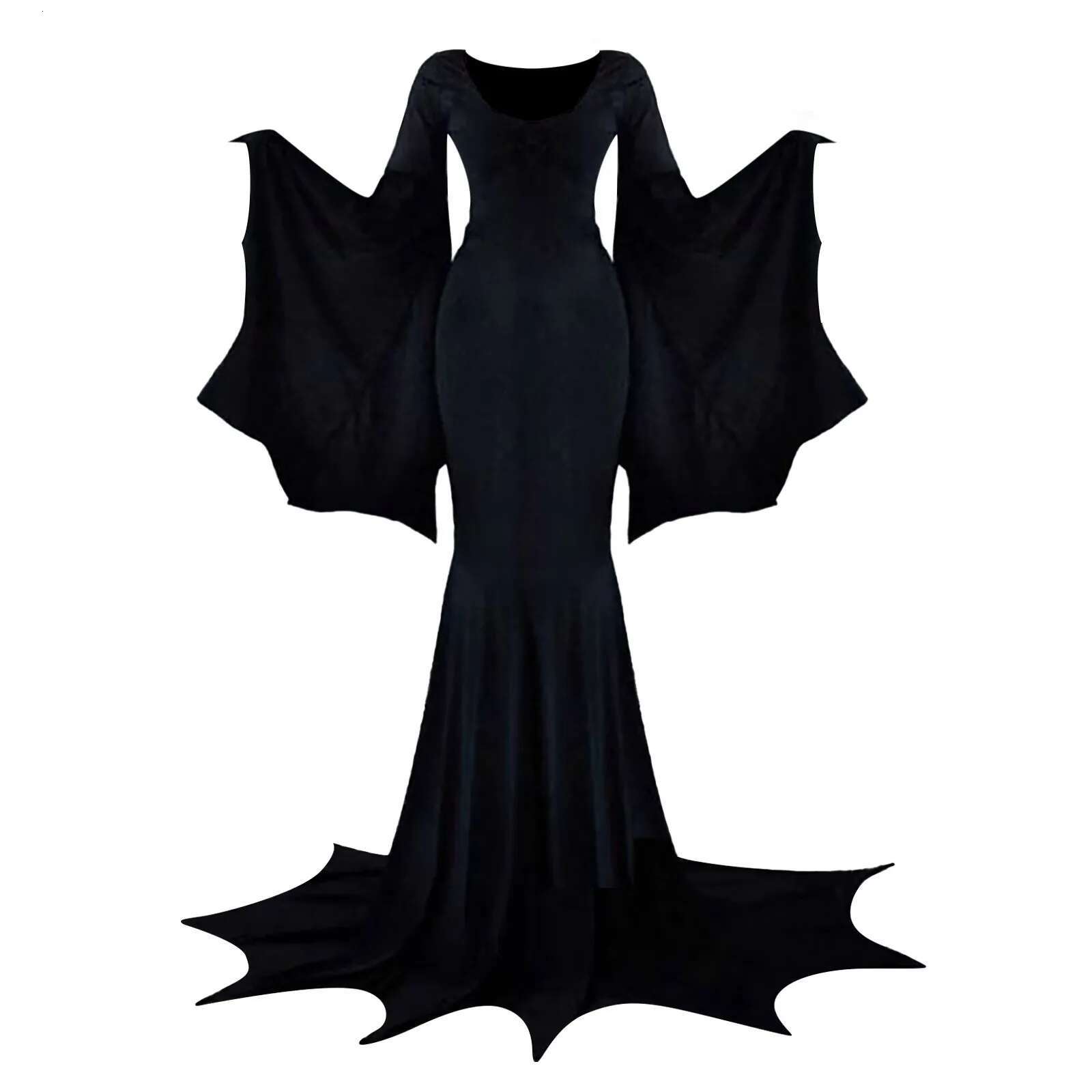 Dongdumaoyi Halloween Gothic Women Dress Long Sleeve High Waist Dresses New Goth Aesthetic S Girl Sexy Slim Party Club