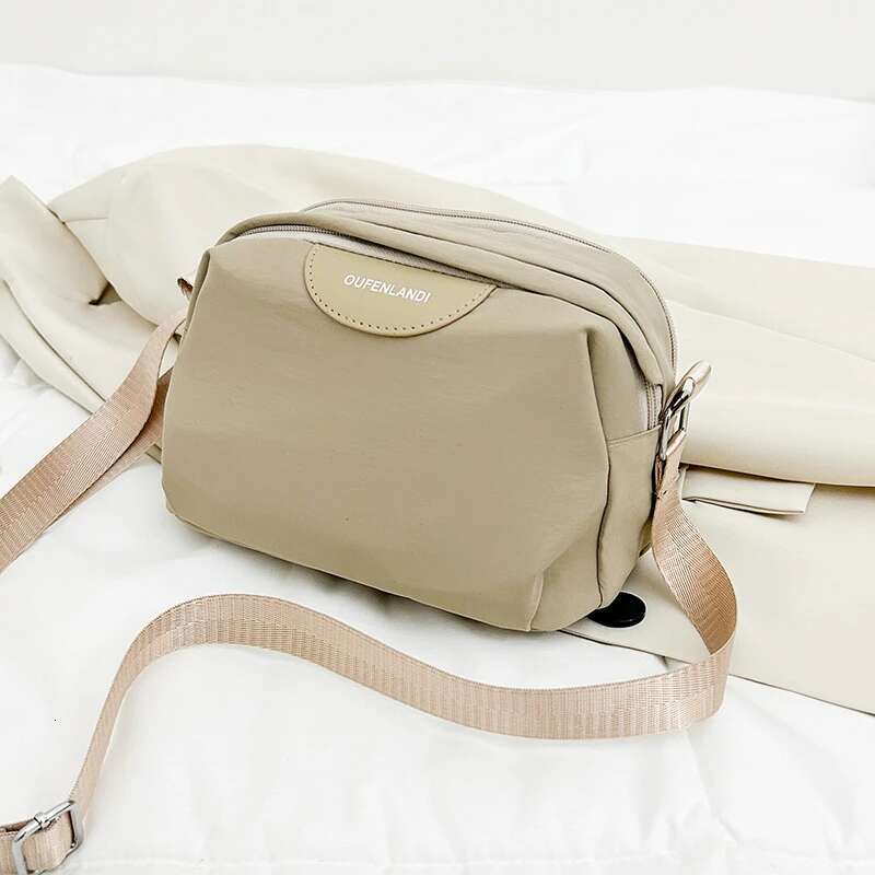 2024 Trend Canvas Messenger Handbag Brand Crossbody Bags Ladies High Quality Shoulder Bag Purses For Women