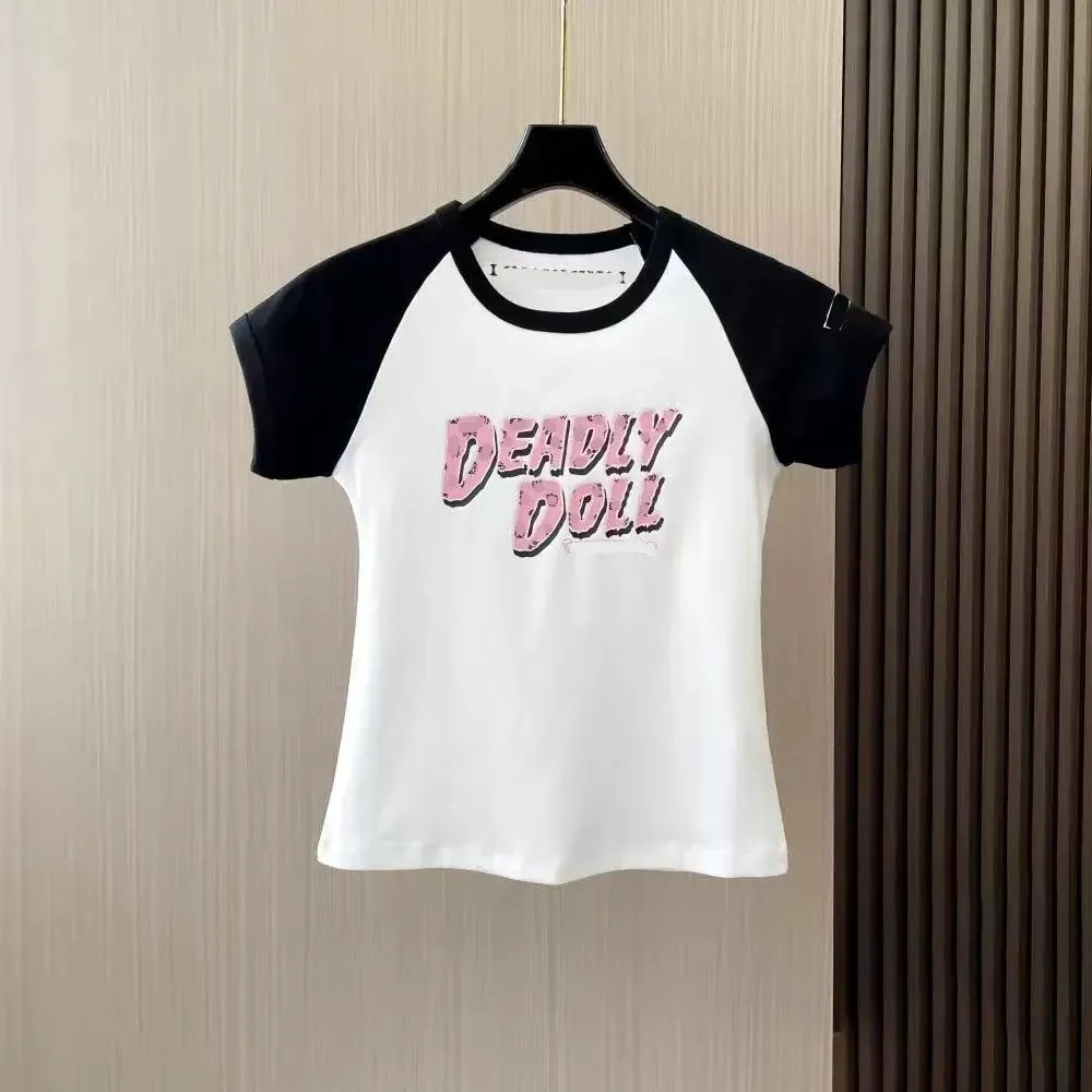 Luxury Designer Chrome Tshirt Tight Pants Clothes Shirt for Woman Tank High Quality Hoodie Brand Hoodies Pure Cotton Chrome Sleggings Women Shirts Fashion T-Shirts