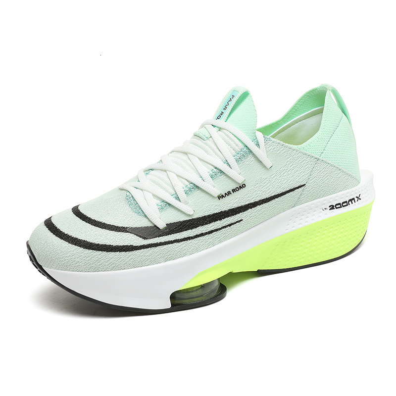 Large Size Air Cushion Couple Racing Marathon Flying Woven Mesh Men S Sports And Leisure Running Shoes Women Ddmysaturn